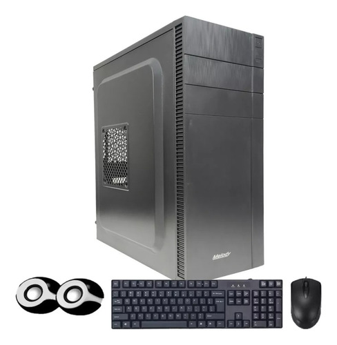 Gabinete Kit Con Fuente 550w + Perifericos Modelo Mkg550-11