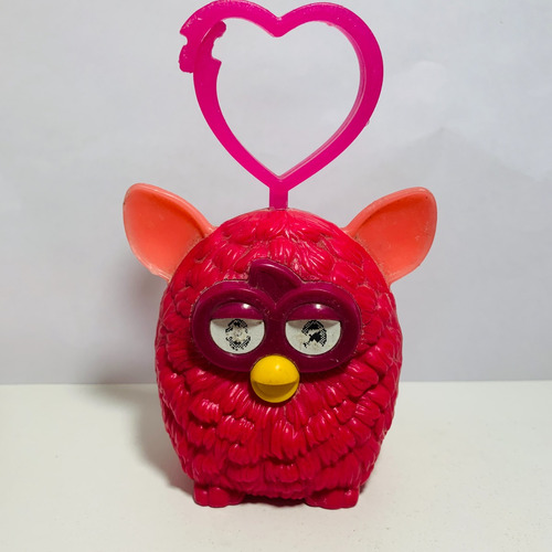 Muñeco Furby Corazón Rosa Colección Mcdonalds 2014