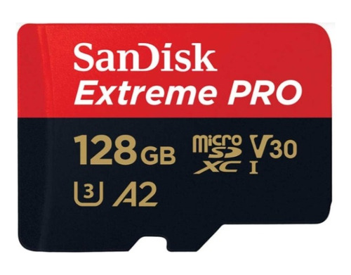 Tarjeta Sd Sandisk Sdsqxa1-128g-gn6ma  Extreme 128gb