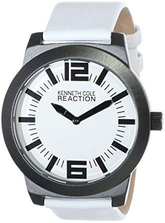 Outlet Reloj Kenneth Cole Hombre/mujer Quarzo Pulso Cuero