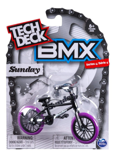 Bicicleta De Dedo Bmx Sunday Tech Deck, Color