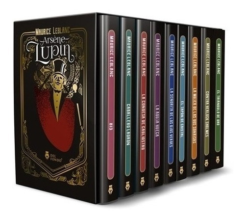 Arsene Lupin - Obras Selectas De 9 Libros En Estuche