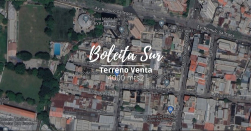 Terreno En Venta Boleita Sur Av Las Palmas