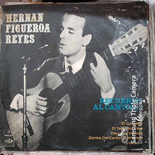 Vinilo Hernan Figueroa Reyes Recuerdo Al Cantor F4