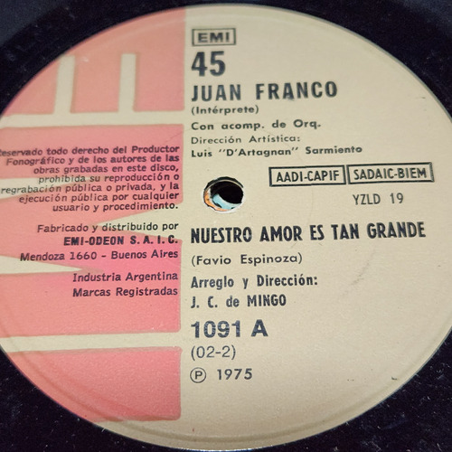 Simple Juan Franco Emi C10