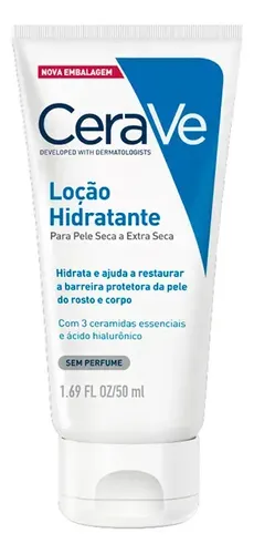 Cerave Loção Hidratante Para Pele Seca A Extra Seca 50ml Cerave