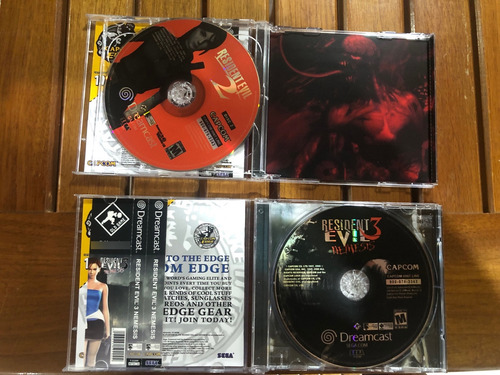 Resident Evil 2 & 3 Sega Dreamcast Repro (Usado)