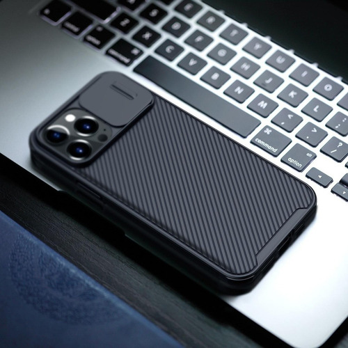 Imagen 6 de 6 de Carcasa Nillkin Camshield Para iPhone 13 / Pro / Max / Mini