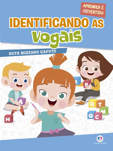 Identificando as vogais, de Rozendo Caputo, Ruth. Ciranda Cultural Editora E Distribuidora Ltda. em português, 2020