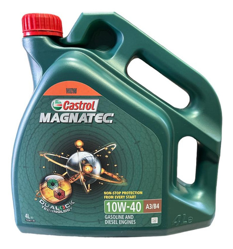 Aceite Para Motor Castrol Magnatec 10w-40 X 4l