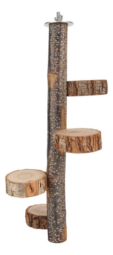 Soporte De Plataforma De Madera Para Colgar Pájaros, Troncos