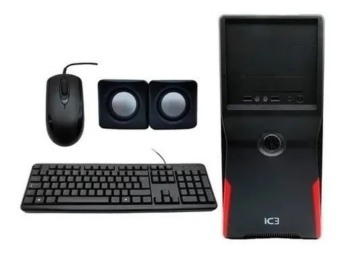 Imagen 1 de 7 de Pc Gamer Armada Amd A10 9700 4gb 1tb Core X4 + Accesorios