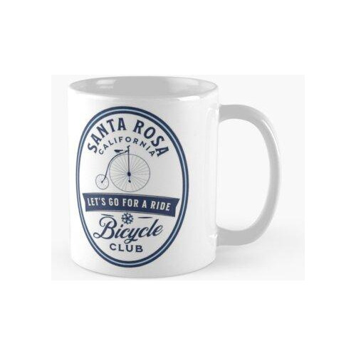 Taza Club De Bicicletas Penny Farthing De Santa Rosa Califor