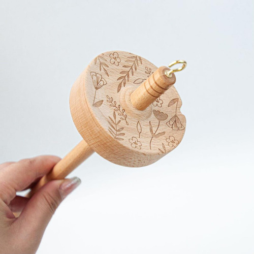 Husillo De Caída Con Tiras De Lana Verticilo Superior