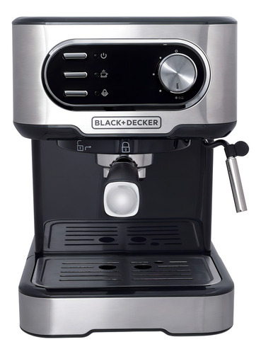 Cafeteira Elétrica Black Decker Modelo CE1100G Até 2 Xícaras Simultâneas e Cápsulas Nespresso e Dolce Gusto