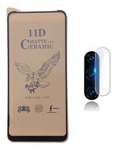 Protector Ceramica Mate + Cam  P/ Samsung Galaxy A11 / M11