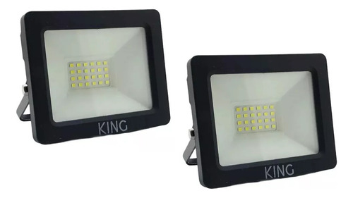 Pack X 2 Proyector Reflector Led 20w = 160w Calido O Frio