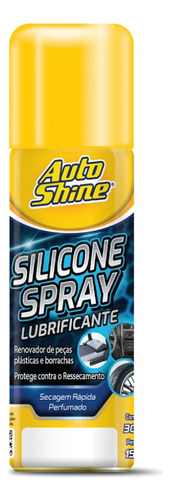 Silicone Liquido Spray 300ml Lubrificante P/ Carro Moto Prot