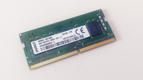 Imagem 1 de 2 de Memória Kingston Notebook 8gb Ddr4 Pc4-2666v-sa1-11 Original