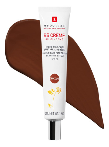 Crema Bb Erborian Con Ginseng  Cobertu - mL a $7109