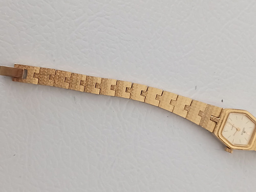 Reloj Lorus Quartz Vintage Para Dama Dorado (Usado)