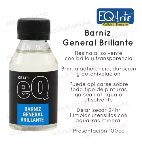 EQ Arte Barniz Acrilico Brillante - 100 cc - EQ-3600-80-100