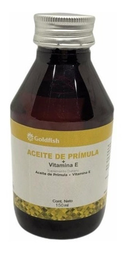 Imagen 1 de 2 de Aceite De Primula + Vitamina E - Goldfish X 150 Ml.