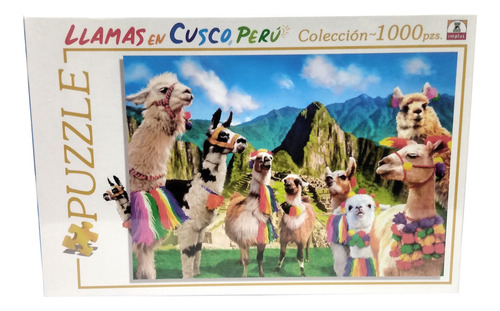 Puzzle Llamas En Cusco 1000 Piezas Ploppy 340601