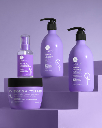 Mascarilla Capilar Luseta Biotina Y Colágeno 500 Ml L6055m