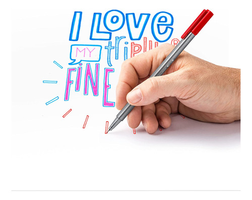 Bolígrafos Staedtler Triplus Fineliner, 0,3 Mm, Punta ...
