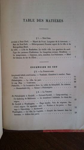 Malézieux Souvenirs Mission Aux États Unis D'amérique 1874