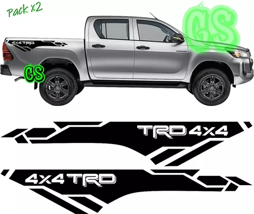 Pegatina TRD 4X4. Comprar pegatinas.