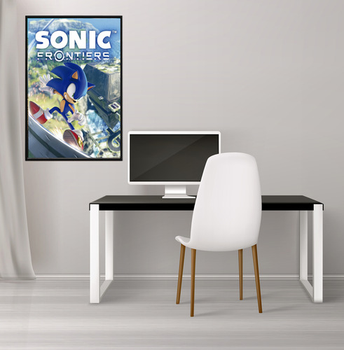 Superpôster Game Master - Sonic The Hedgehog - Arte C, de Editora Europa. Editorial Editora Europa, capa mole em português, 2022