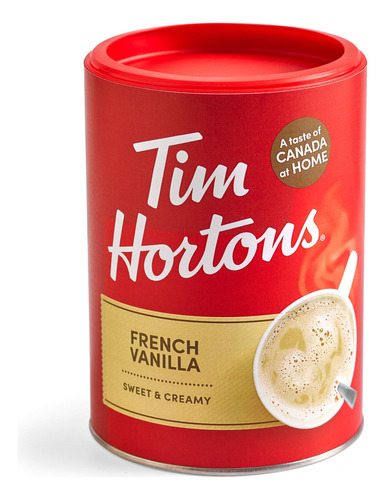 Tim Horton's - Capuchino Instantaneo, Vainilla Francesa, 16 