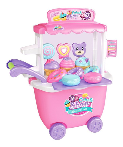 Juguete Carrito Cocina Comidas Accesorios Zippy Babymovil 