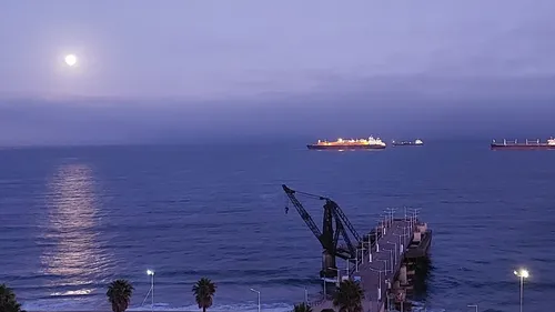 Hermosa Vista Al Mar Frente Muelle Vergara En Viña Del Mar