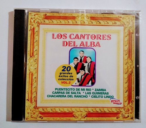 Los Cantores Del Alba Cd Nuevo 20 Grandes Éxitos De Colec