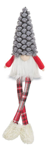 Pierna Colgante Dot Xmas Gris Gnome