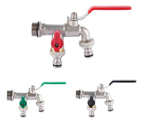 Doble Grifo 1/2 Pulgada Y Salida De 1* 3/4 Pulgadas Con Espe