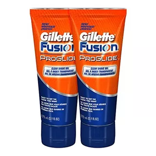 Gillette Fusion Proglide Gel Afeitado, Claro, 5,9 Onza (paqu