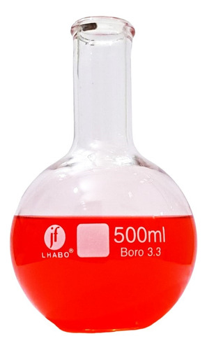 Matraz Fondo Plano Florencia 500 Ml Jf Lhabo