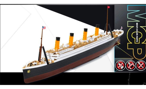 Titanic 11000 Modelo De Construcción Con Pequeñas Piezas M