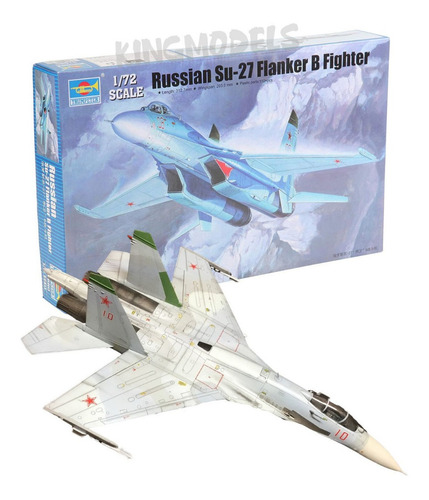 Trumpeter Russian Su-27 Flanker B Fighter 1:72 - 1660