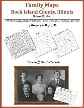 Libro Family Maps Of Rock Island County, Illinois - Grego...