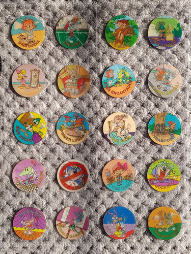Tazos Tiny Toons Colección Completa Originales Con Micas (Usado)
