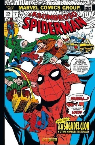 Libro - Marvel Gold Asombroso Spiderman 7 La Saga Del Clon -