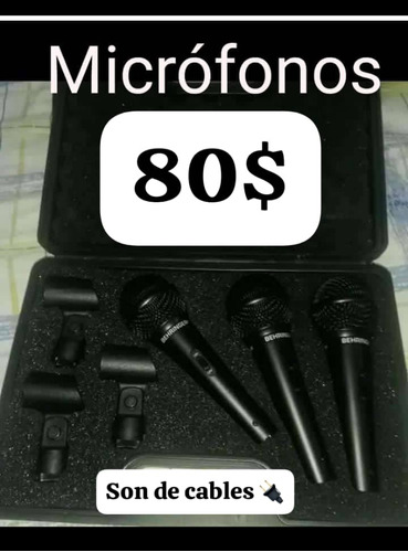 Micrófonos Set De 3