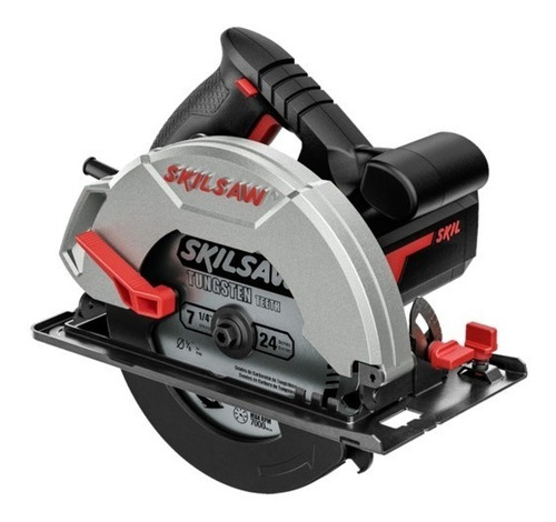 Imagen 5 de 10 de Sierra Circular 5200 Skil 7 1/4 184mm 1200w Con Disco