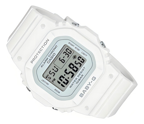 Reloj Casio Baby-g Bgd-565-7d Blanco Wr 100m Casiocentro Color Del Fondo Gris