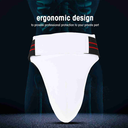 Hombres Taekwondo Groin Guard Boxeo Karate Jockstrap Sanda